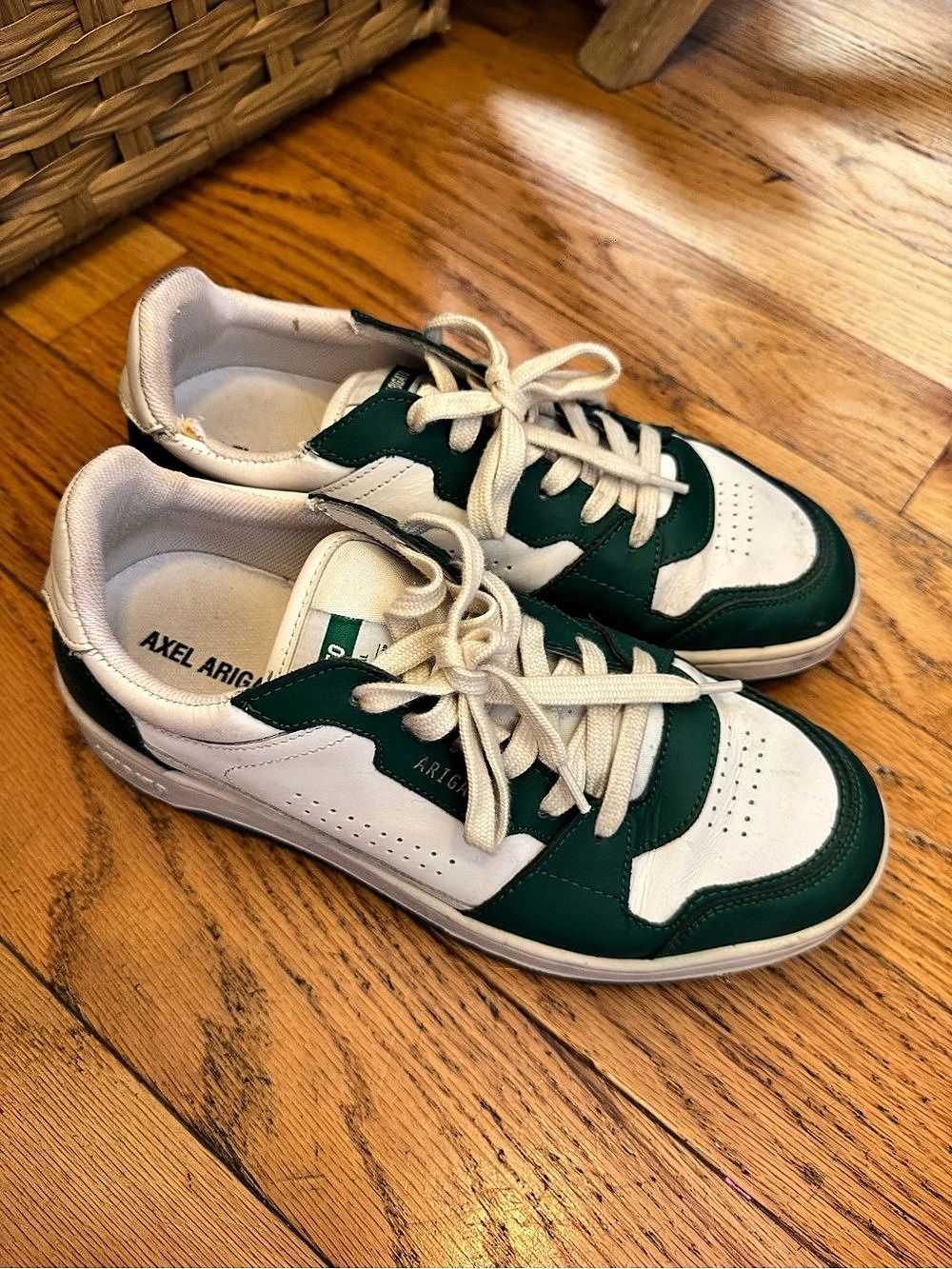 Axel Arigato Dice Lo Sneaker Green & White Sneakers